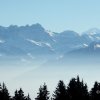 Les Dents du Midi à l\'heure de midi